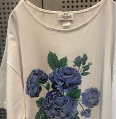 古着　ヴィンテージ　vintage Tシャツ　ビックサイズ　ワンピース　花柄