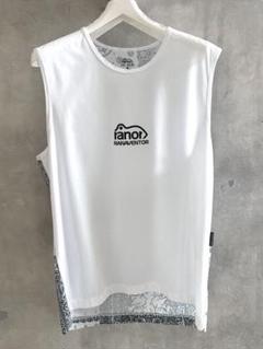 ranor  タンクトップ　L ラナー ranor(ラナー) PRPLINE NOSLEEVE メンズ・レディース ドライ