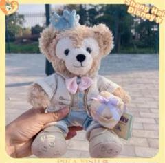 上海ディズニー バースデー ダッフィー ぬいぐるみSSサイズ 即発送1*☆正規品】ダッフィー バースデー ぬいぐるみ 上海