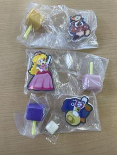 スーパーマリオブラザーズワンダー パネルクリップスタンド ピーチ クリボー