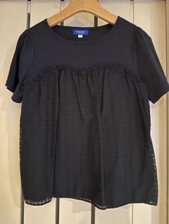 ブルーレーベルクレストブリッジ　チュニック 五分袖　38 美品 BLUE LABEL CRESTBRIDGE - BLUE LABEL CRESTBRIDGE チュニック
