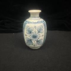 五代 佐藤走波 染錦 山水 尖塔瓶 花瓶 花入 一輪挿し 花器 飾り壺 共箱 五代 佐藤走波 染錦 山水 尖塔瓶 花瓶 花入 一輪挿し 花器 飾り