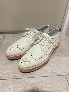 値下げしました！【church チャーチコルクソール　ホワイト385】 値下げしました！【church チャーチコルクソールホワイト385】