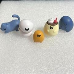 お文具といっしょ　フィギュア　5点