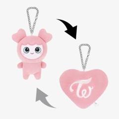 TWICE リバーシブルバッグチャーム ミナ　モモ ⭐️新品未使用⭐️ TWICE モモ リバーシブルバッグチャーム
