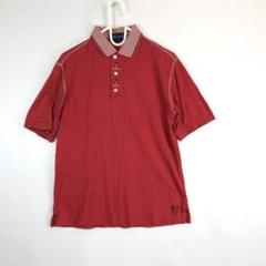 パーリーゲイツ ゴルフポロシャツ レッド メンズ1サイズ(S相当)