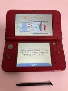 ニンテンドー3DS LL New メタリックレッド 本体　3ds本体