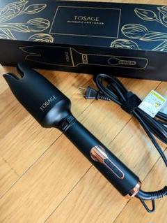 TOSAGE 自動カールアイロン ブラックのサムネイル