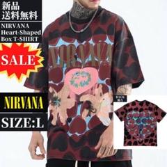 新品⭐️NIRVANA ニルヴァーナハートシェイプドボックス Tシャツ Lサイズのサムネイル
