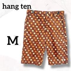 ハンテン　水着　ハーフパンツ　海パン　Ｍ　美品　ドット　カラフル　メンズ　お洒落