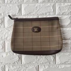 Burberry チェック柄 クラッチバッグ