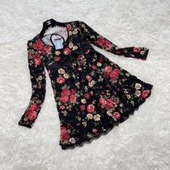 セシルマクビー❤スタッズ付パンツ＆刺繍ロゴトップス2点セット❤平成ギャル❤Y2K MA*RS】【二点セット】スピンドル付きクロス刺繍セットアップ