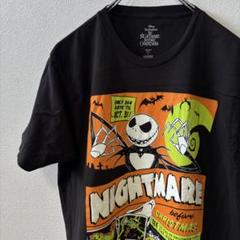 【L☆メキシコ製】ディズニー ナイトメア　ビフォア　クリスマスTシャツ