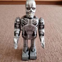 ターミネーター　ゼンマイロボットフィギュア スカルデザイン シルバー ターミネーター ゼンマイロボットフィギュア スカルデザイン