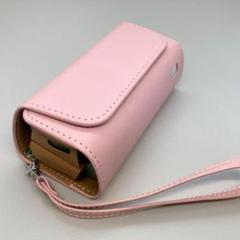 069 iqos イルマ アイコス 用 ケース カバー レザー ピンク 桃色