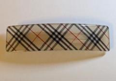 美品 バーバリー BURBERRY バレッタ ノバチェック ヘアクリップ BURBERRY バレッタ ノバチェック - メルカリ