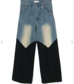 パンツ melt the lady M nuance denim pants MELT THE LADY(メルトザレディ) レイヤードデニムパンツ ML31761