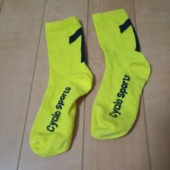 Cycle Sports イエロー ソックス