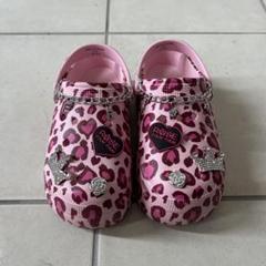 KOGYARU ROSE FAN FAN レオパード柄パーカー KOGYARU ローズファンファン 豹柄パーカー ピンク RARA 130 未