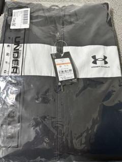 UNDER ARMOUR ピステ・ウィンドブレーカー ブラック/グレー　迷彩柄 スポーツアパレル,メンズ一般アパレル,ウィンドブレーカー