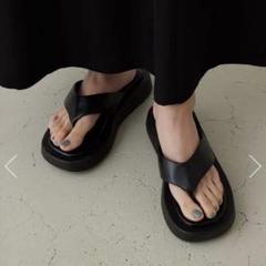 crie confort チャンキートングサンダル　Sサイズのサムネイル