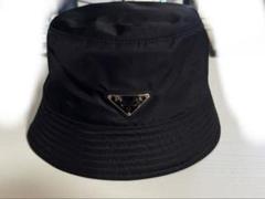 PRADA ブラック バケットハット XL Re-Nylon