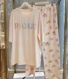ジェラートピケ　新品未使用　セットアップ　上下セット　ジェラピケ gelato pique ジェラートピケ スムーズィーロゴジャガードプル
