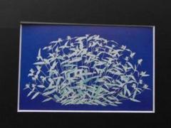 澁川矗、【つゆくさ】、希少な大判額装用画集より、美品、日本人画家
