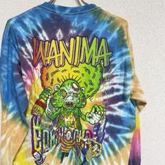 WANIMA　ｶﾐﾅｯﾁｬ　ﾀｲﾀﾞｲﾛﾝT Cタイプ　Mサイズ WANIMA バンドグッズ ロンT タイダイ柄 カミナッチャツアー