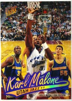 KARL MALONE GOLD MEDALLION 97