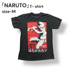 NARUTO アニメT はたけかかしプリント M ブラック