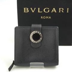 ✨美品✨　BVLGARI ミニ財布　クラシコ　ロゴマニア　サークルロゴ