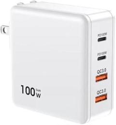 大特価✨充電器アダプター　タイプc 100w PD 急速充電器 4ポート同時充電