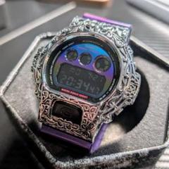 CASIO カシオ G-SHOCK DW-6900PL レア パープル 電池切れ DW-6900PL-4 クレイジーカラーズ ピンクパープル – G-BRIDGES
