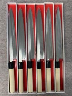 6個セット] 柳刃 包丁 240mm 安来鋼青紙2号 朴シノギ柄 - メルカリ