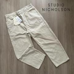 【STUDIO NICHOLSON】GARMENT DYED PANT