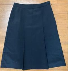 美品 pour la frime スカート ドットツイード グリーン M