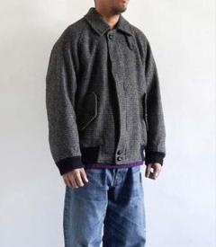 80s Burberrys ヘリンボーン ハリントン　ジャケット　ツイード 80s Burberrys ヘリンボーン ハリントン ジャケット ツイード