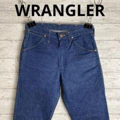 50s60s ビンテージ ラングラー 22MWZ 刺繍タグ カラージーンズ 60s〜 WRANGLER 11MWZ BELL-TAG 5PKT INDIGO DENIM OLD VINTAGE