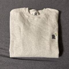 美品THE BLACK EYE PATCH スモールロゴグレー スウェット S