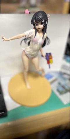 青ブタ 桜島麻衣 水着 フィギュア 水鉄砲 - メルカリ