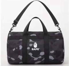 BAPE◇A BATHING APE／◇ブラックダッフルバッグ◇付録品