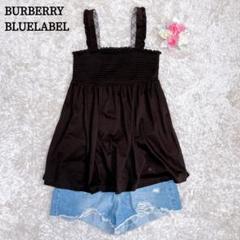 バーバリーブルーレーベル チュニック ノースリーブ タンクトップ ノバチェック BURBERRY BLUE LABEL - バーバリーブルーレーベル チュニック