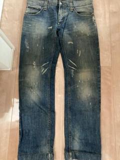 DOLCE&GABBANA ダメージ加工 ブルージーンズ サイズ48