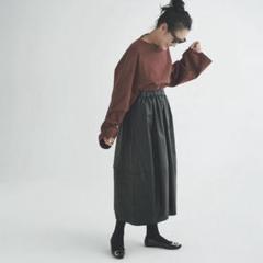 【金子綾さん愛用】GABRIELA COLL GARMENTS レザー スカート GABRIELA COLL GARMENTS(ガブリエラコールガーメンツ) スカート