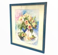 絵画 水彩画 薔薇 sachiko サチコ 22い314 絵画水彩画薔薇sachikoサチコ22い314