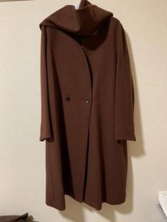 【サイズ3】ETHOSENS ロングコート ストール付き