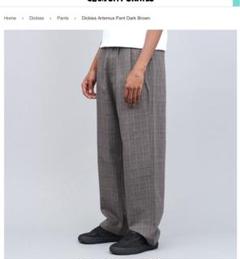 Dickies ワイドタックパンツ チェック パンツ w31　(検　874のサムネイル