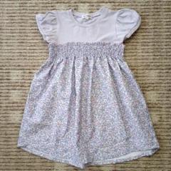 SHOO・LA・RUE　花柄　半袖ワンピース 100㎝