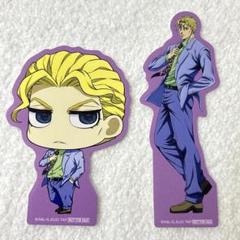 吉良吉影　ダイカットステッカー2種　ジョジョワールド　JOJO WORLD